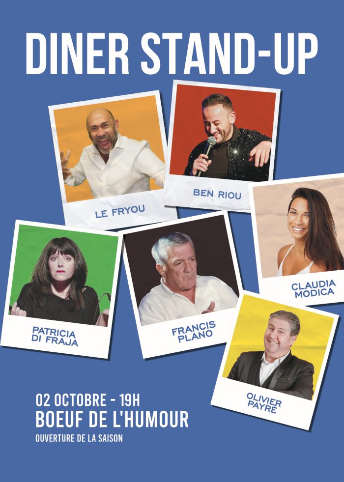 Dîner Stand-Up - Boeuf de l'humour